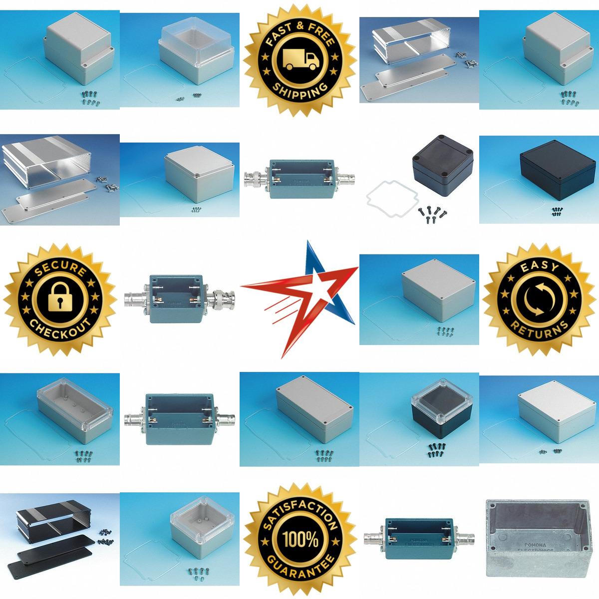 A selection of Electronic Component Enclosures products on GoVets