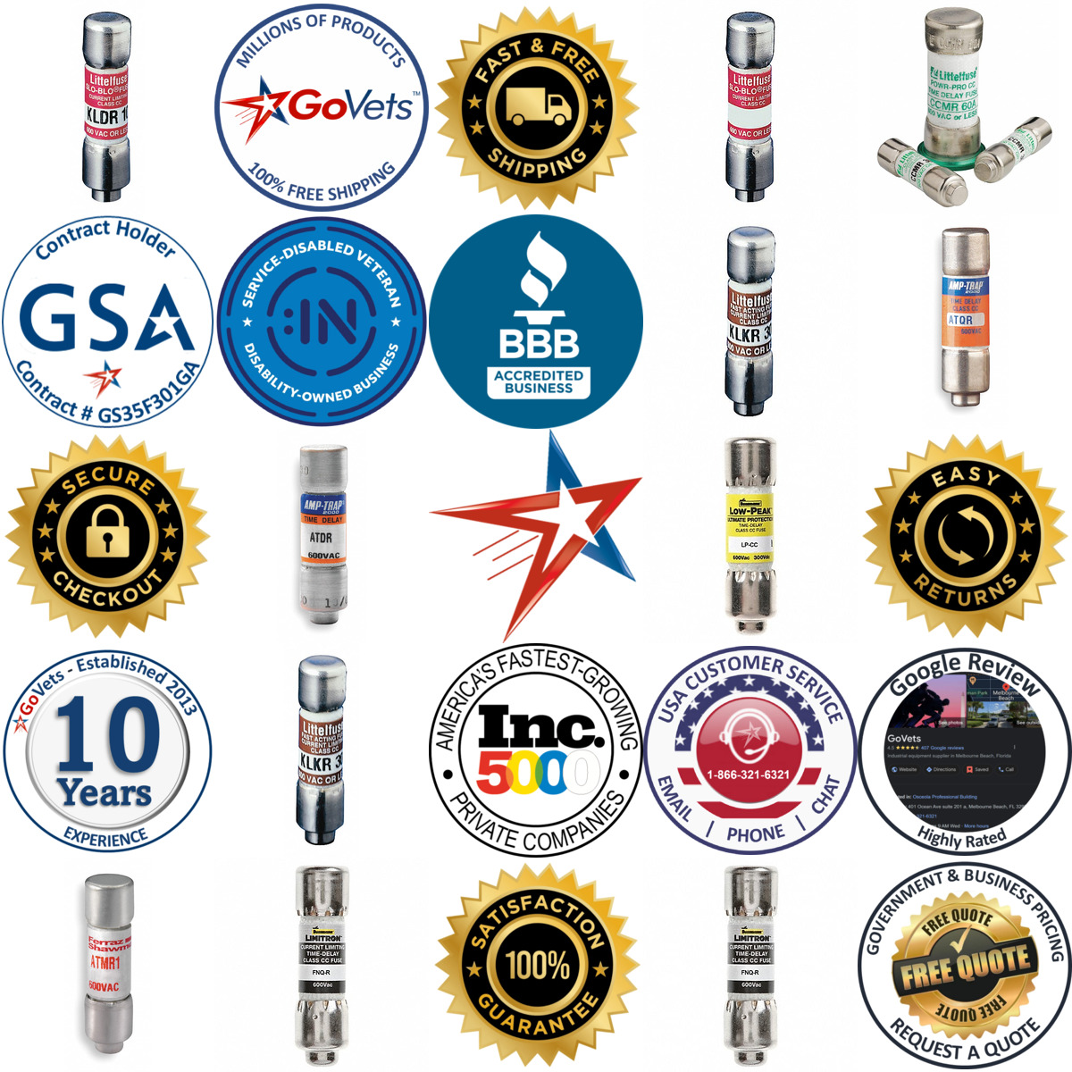 A selection of Class cc Fuses products on GoVets