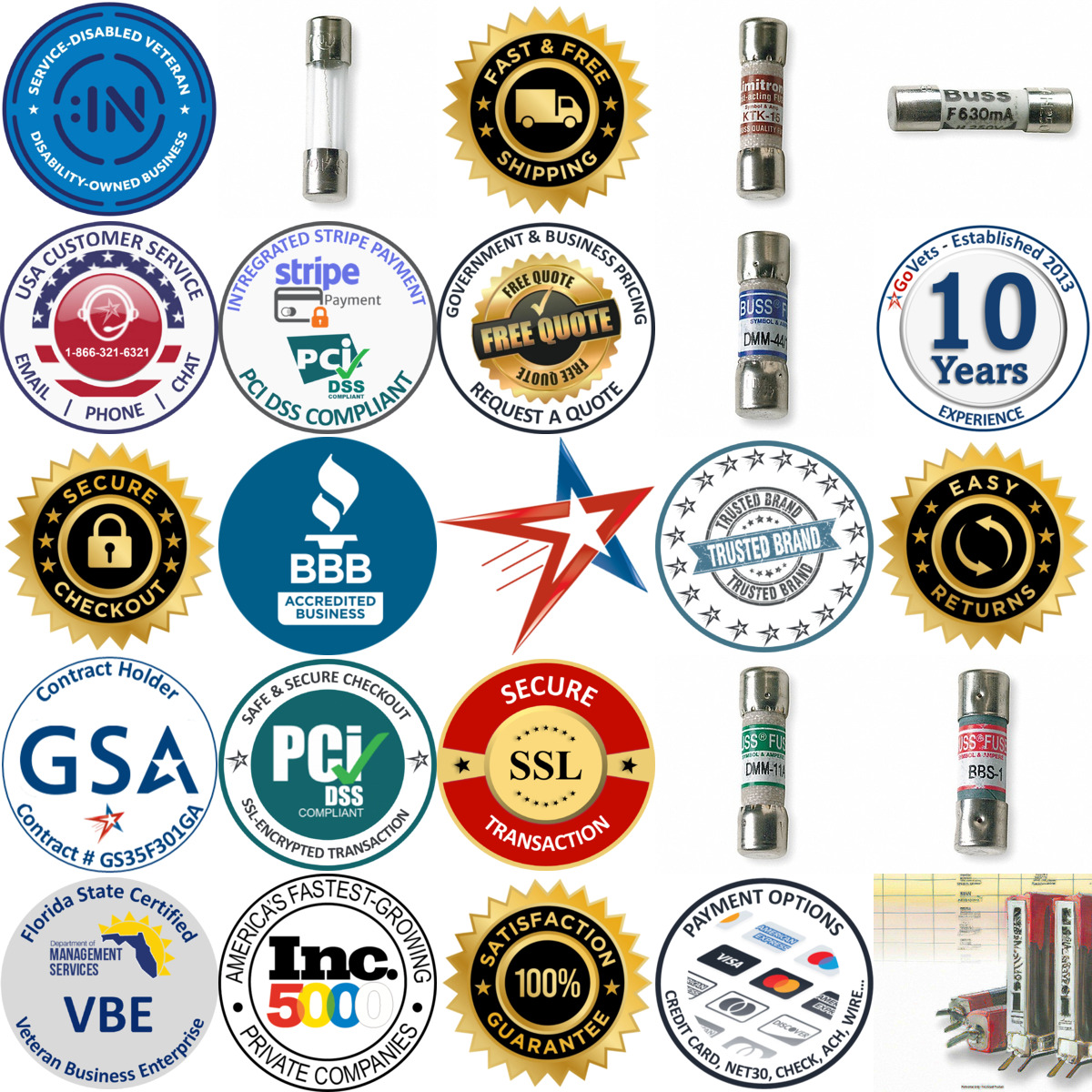 A selection of Multimeter Fuses products on GoVets