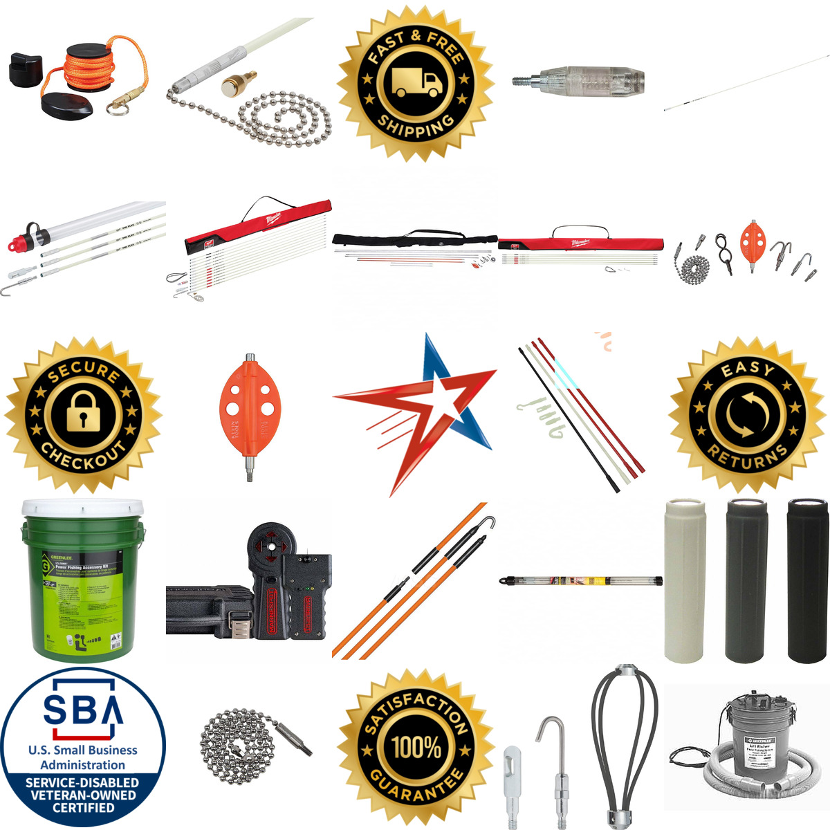 A selection of Line Fishing System Kits and Components products on GoVets