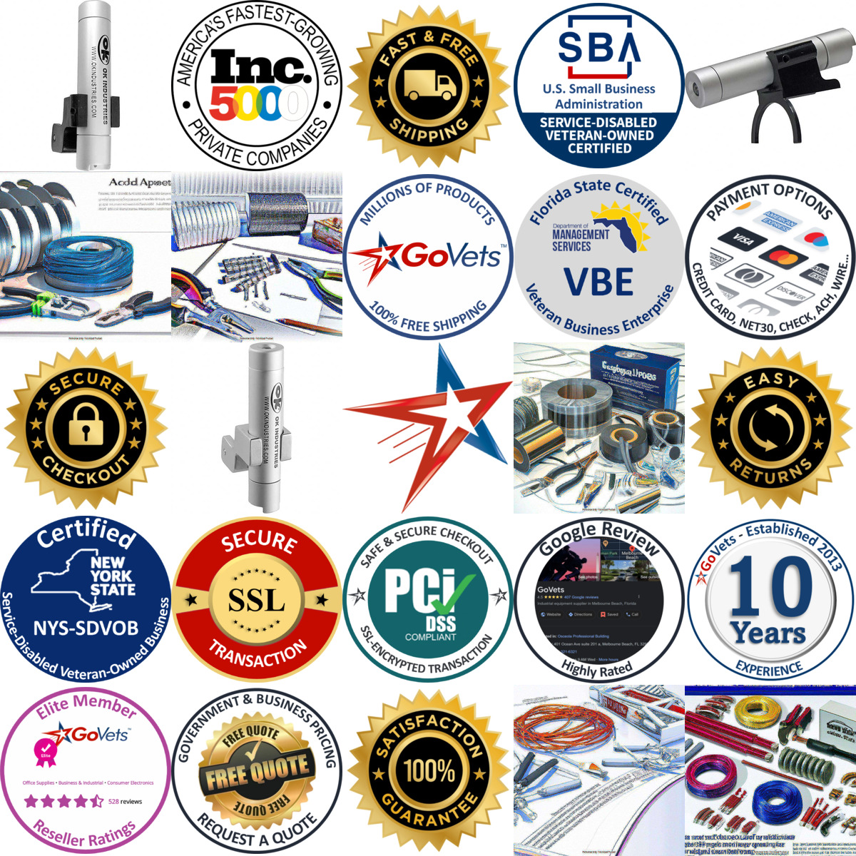 Millions of Products A selection of Wire Wrapping and Unwrapping Accessories products on GoVets