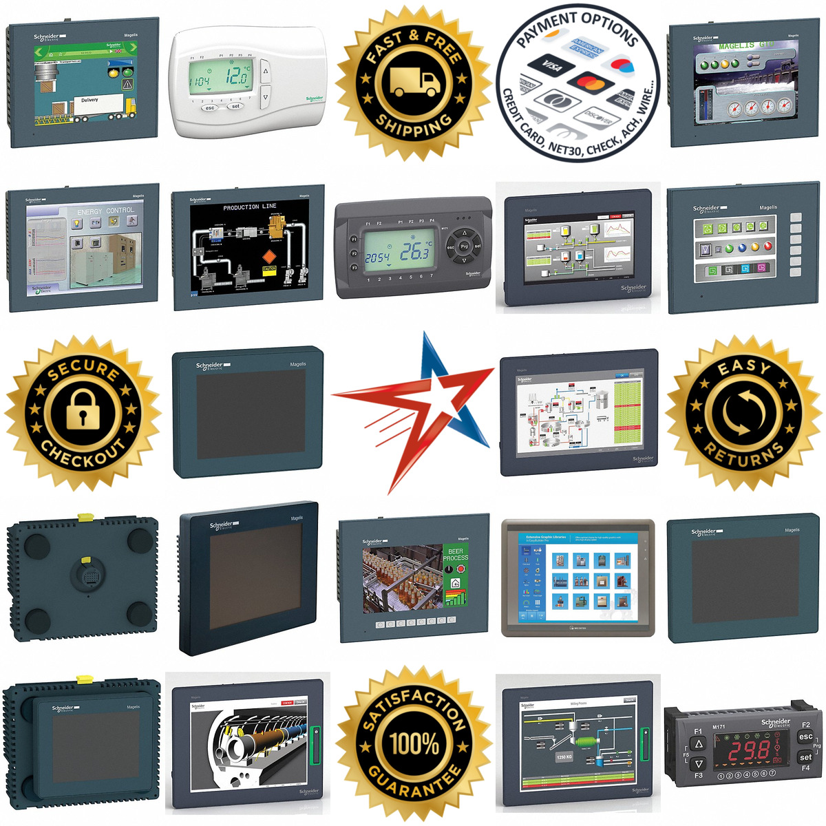 A selection of Plc Displays and Touch Panels products on GoVets