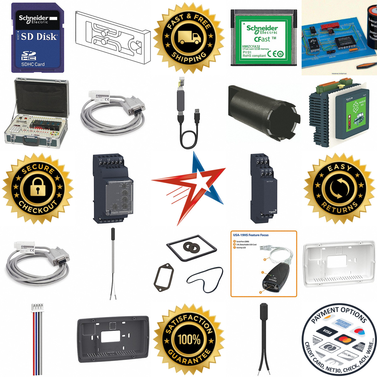 A selection of Programmable Controller and Display Accessories products on GoVets