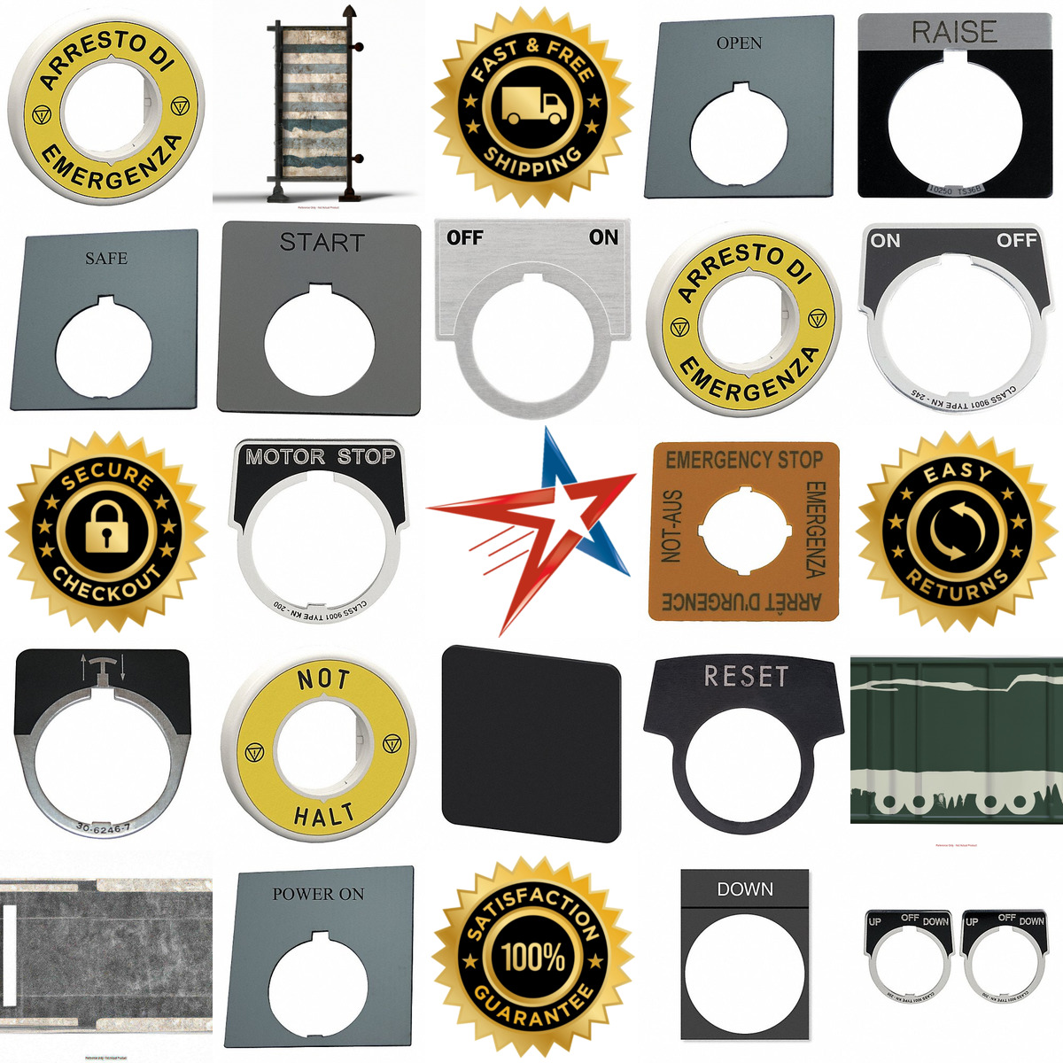 A selection of Legend Plates products on GoVets