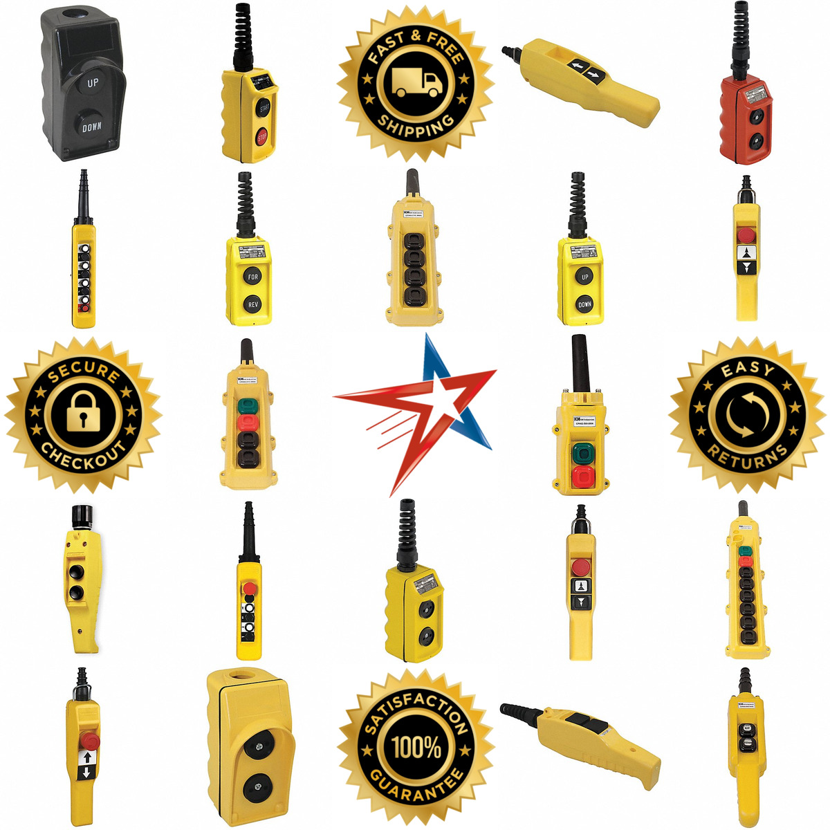 A selection of Pendant Control Stations products on GoVets