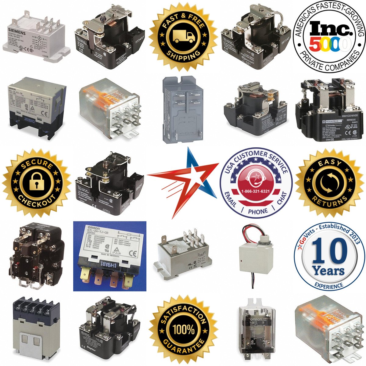 A selection of Power Relays products on GoVets