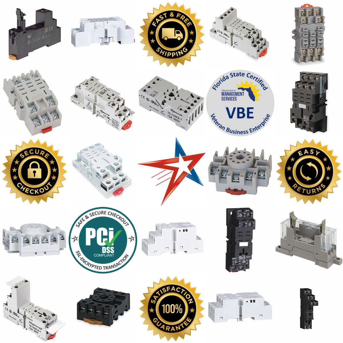 A selection of Relay Sockets products on GoVets