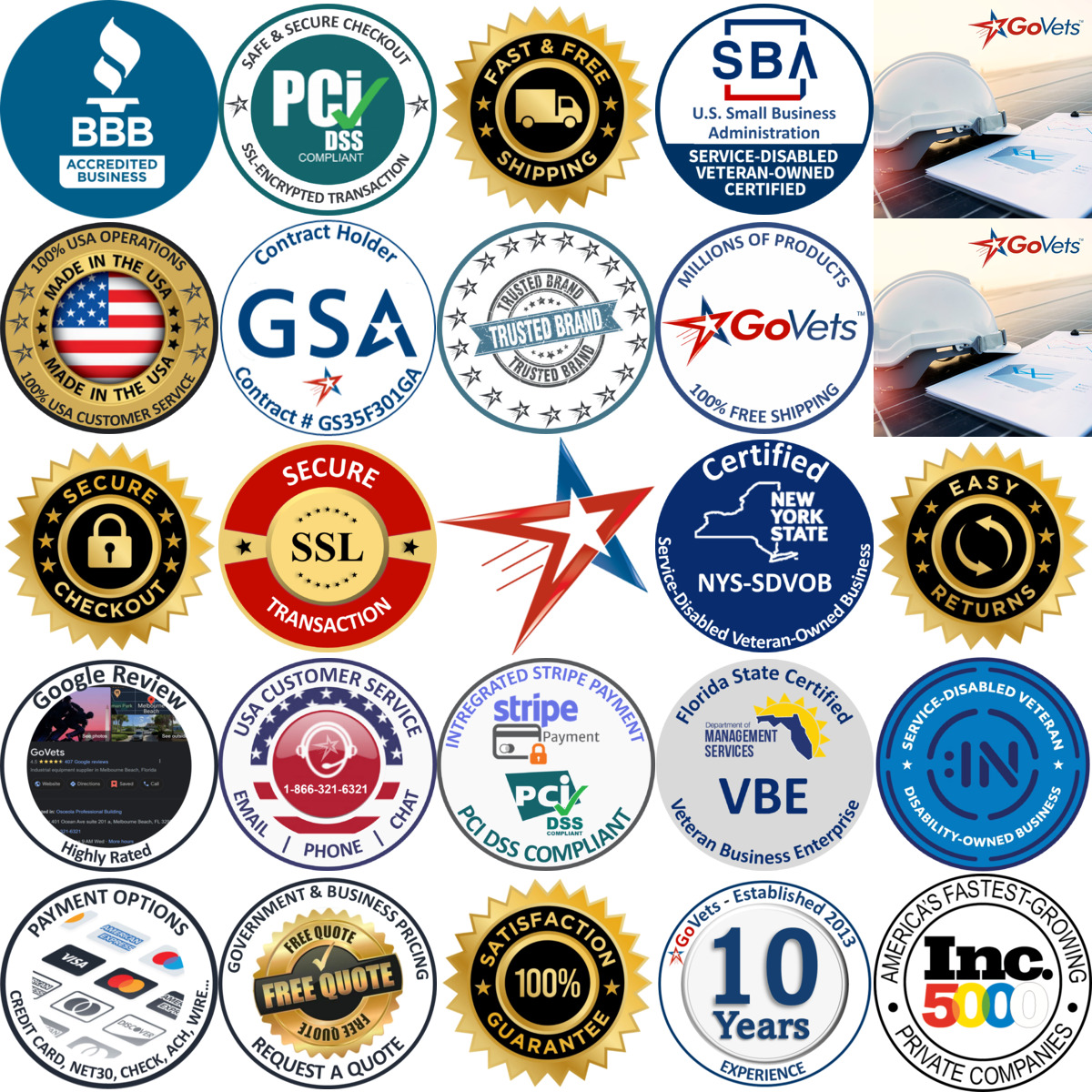 A selection of Aci products on GoVets