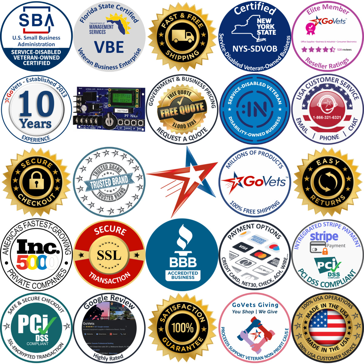 A selection of Altronix products on GoVets