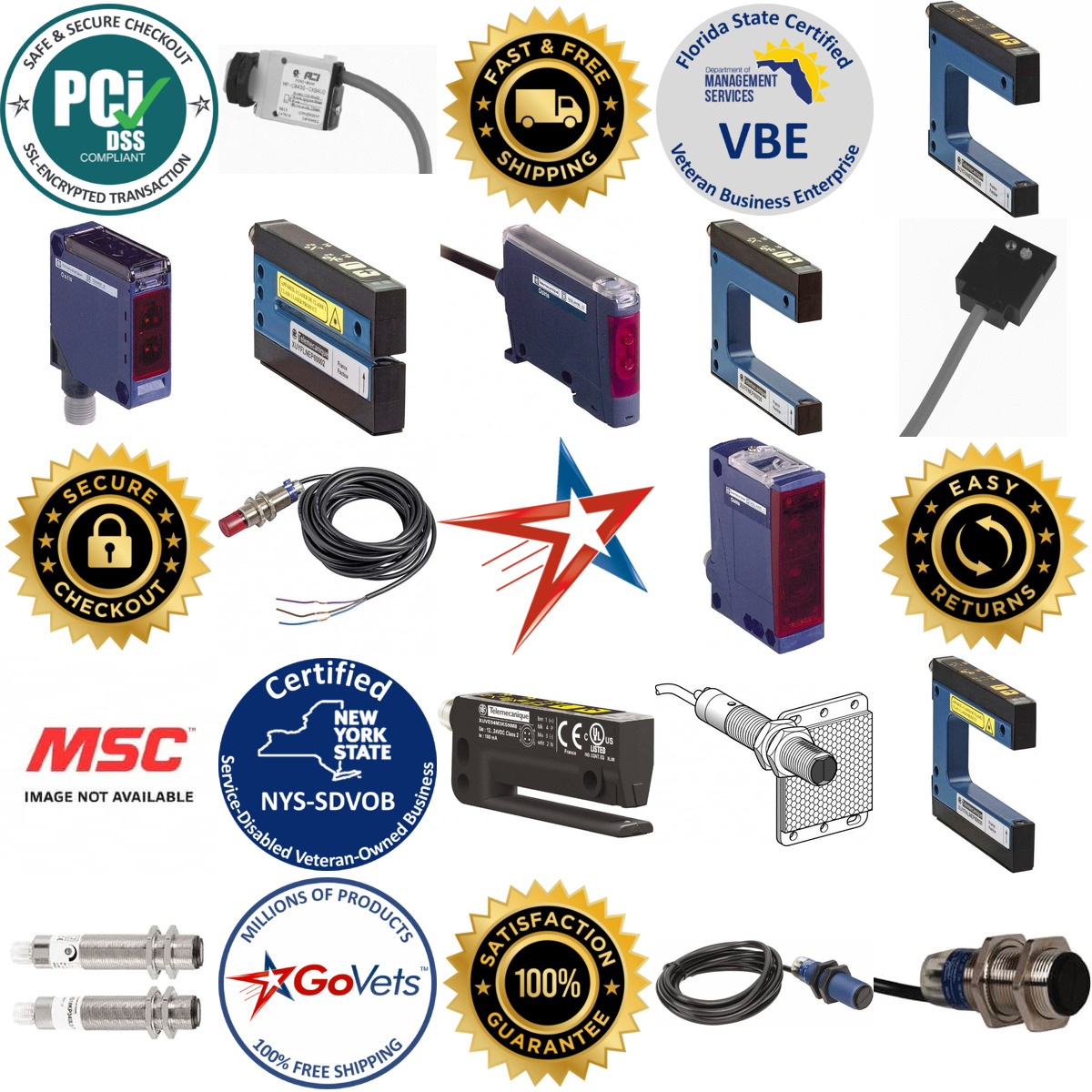 A selection of Photoelectric Sensors products on GoVets