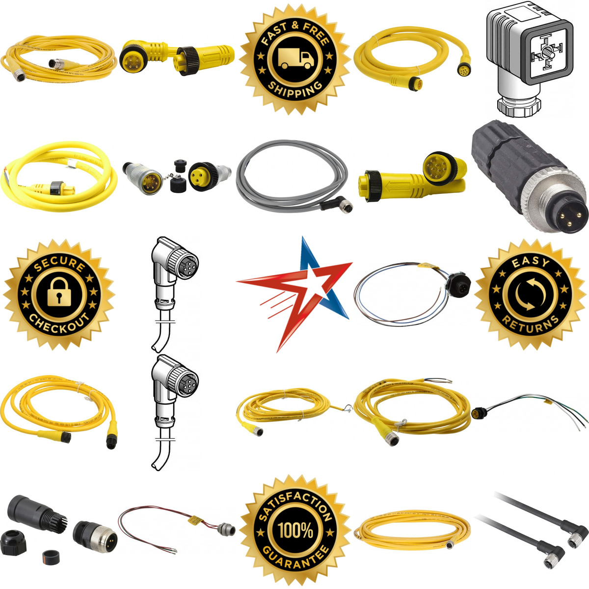 Millions of Products A selection of Sensor Connectors and Receptacles products on GoVets