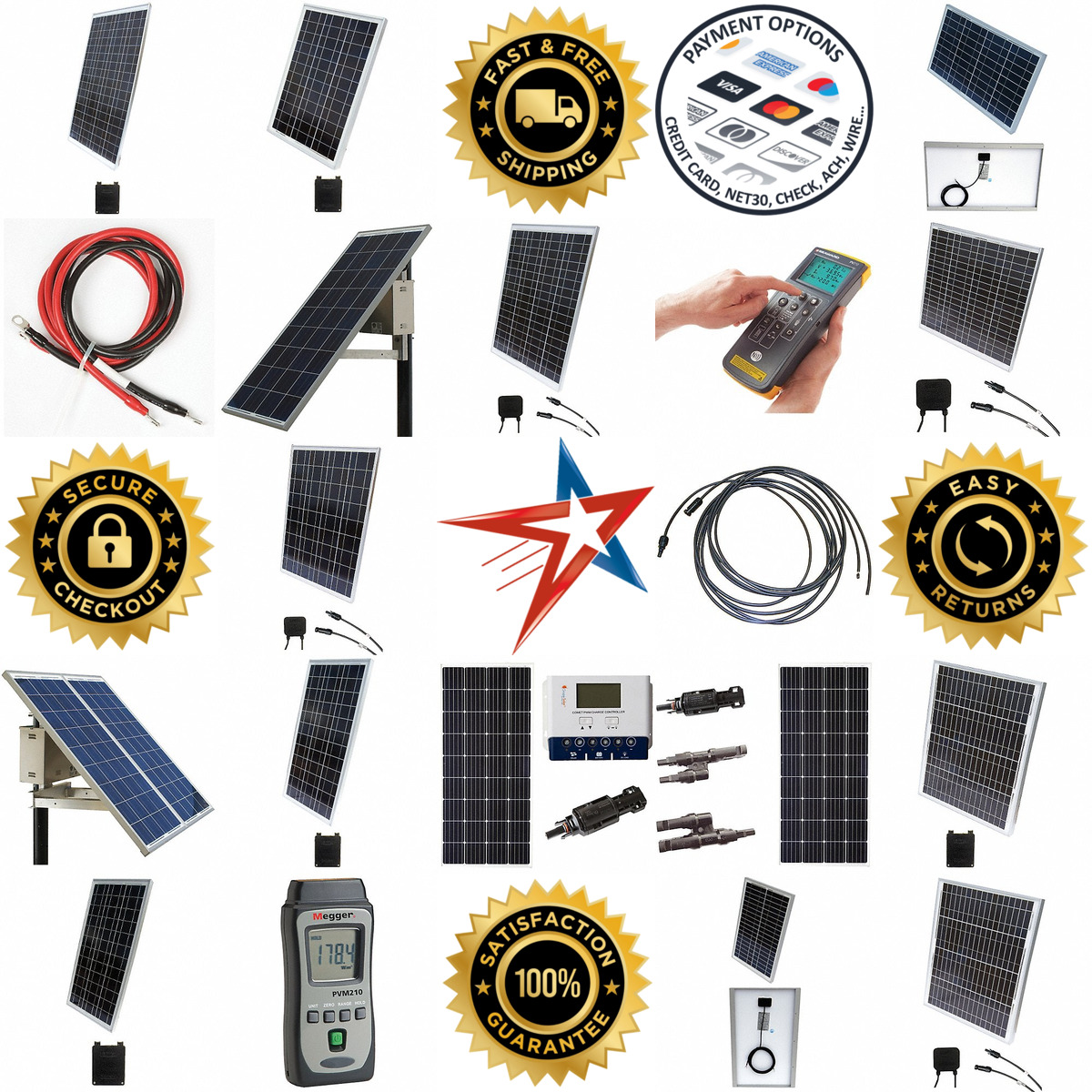 A selection of Solar Panels and Accessories products on GoVets