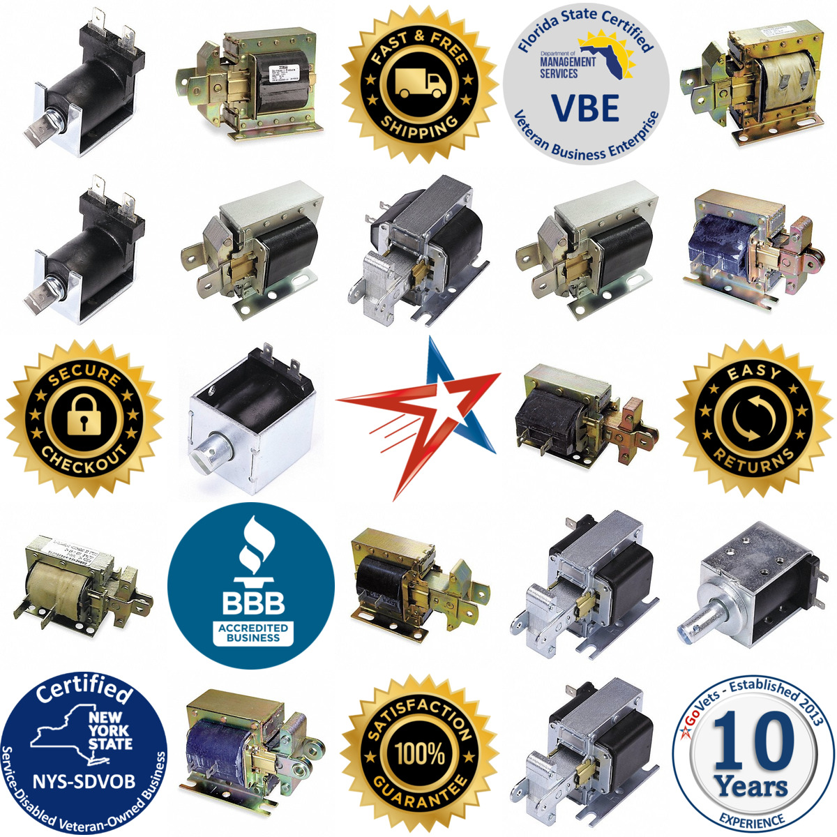 A selection of Mechanical Solenoids products on GoVets