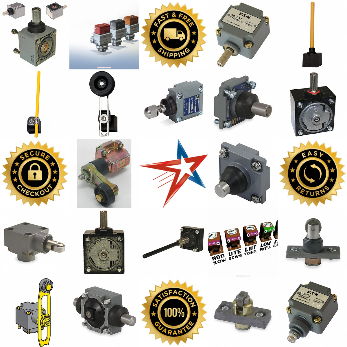 A selection of Limit Switch Heads products on GoVets