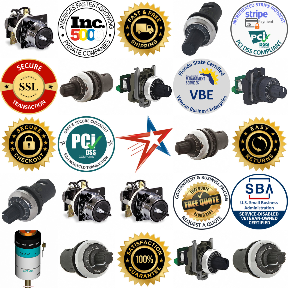 A selection of Potentiometers products on GoVets