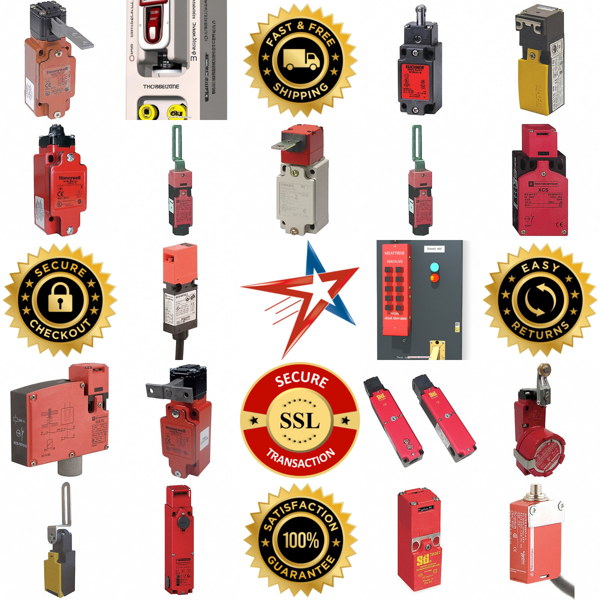 A selection of Safety Interlock Switches products on GoVets