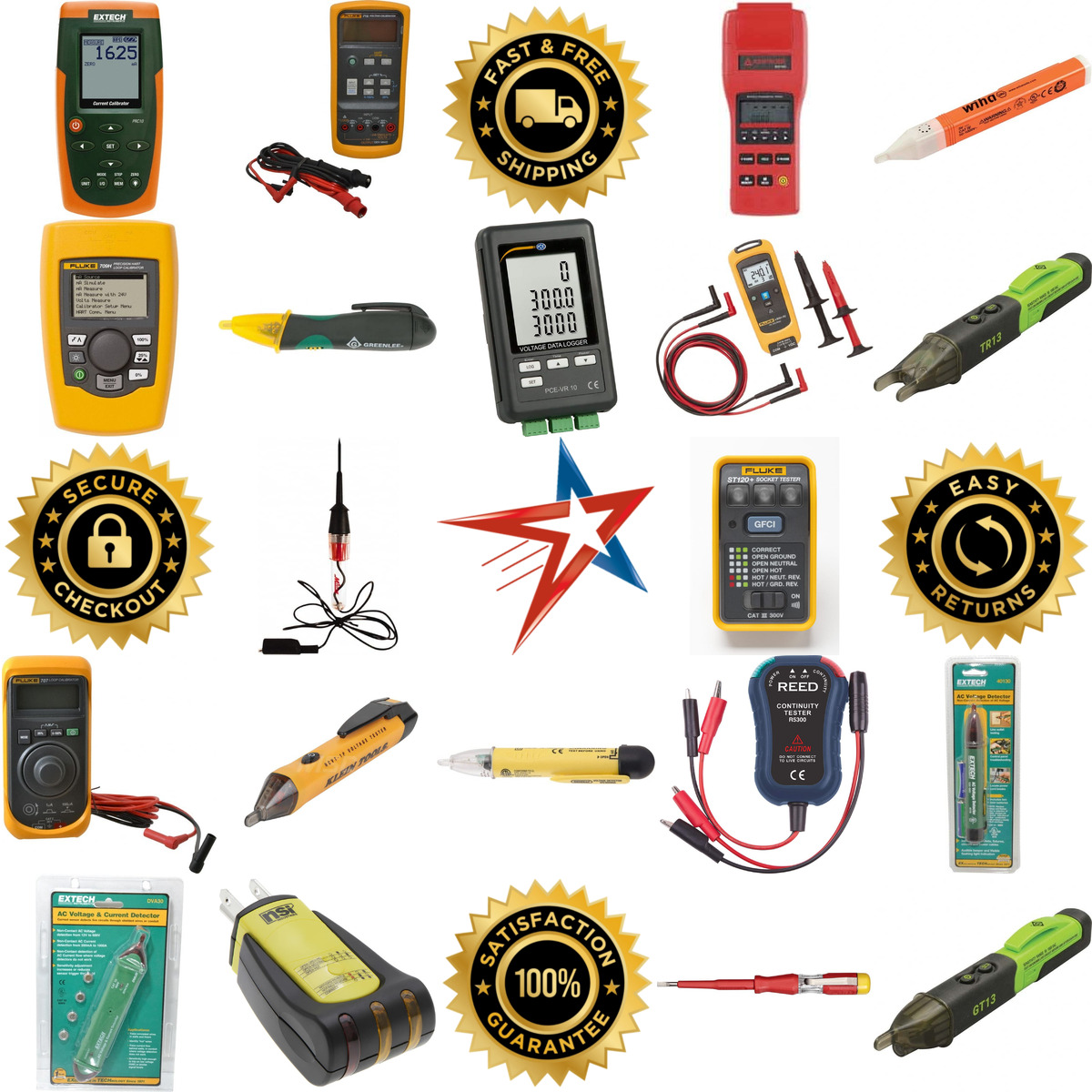 A selection of Circuit Continuity and Voltage Testers products on GoVets