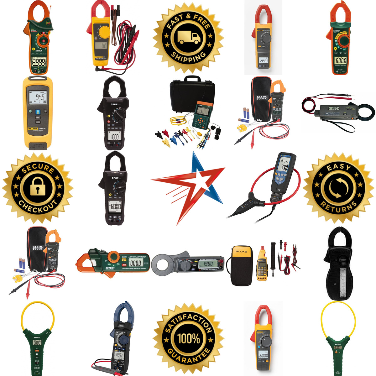 A selection of Clamp Meters products on GoVets