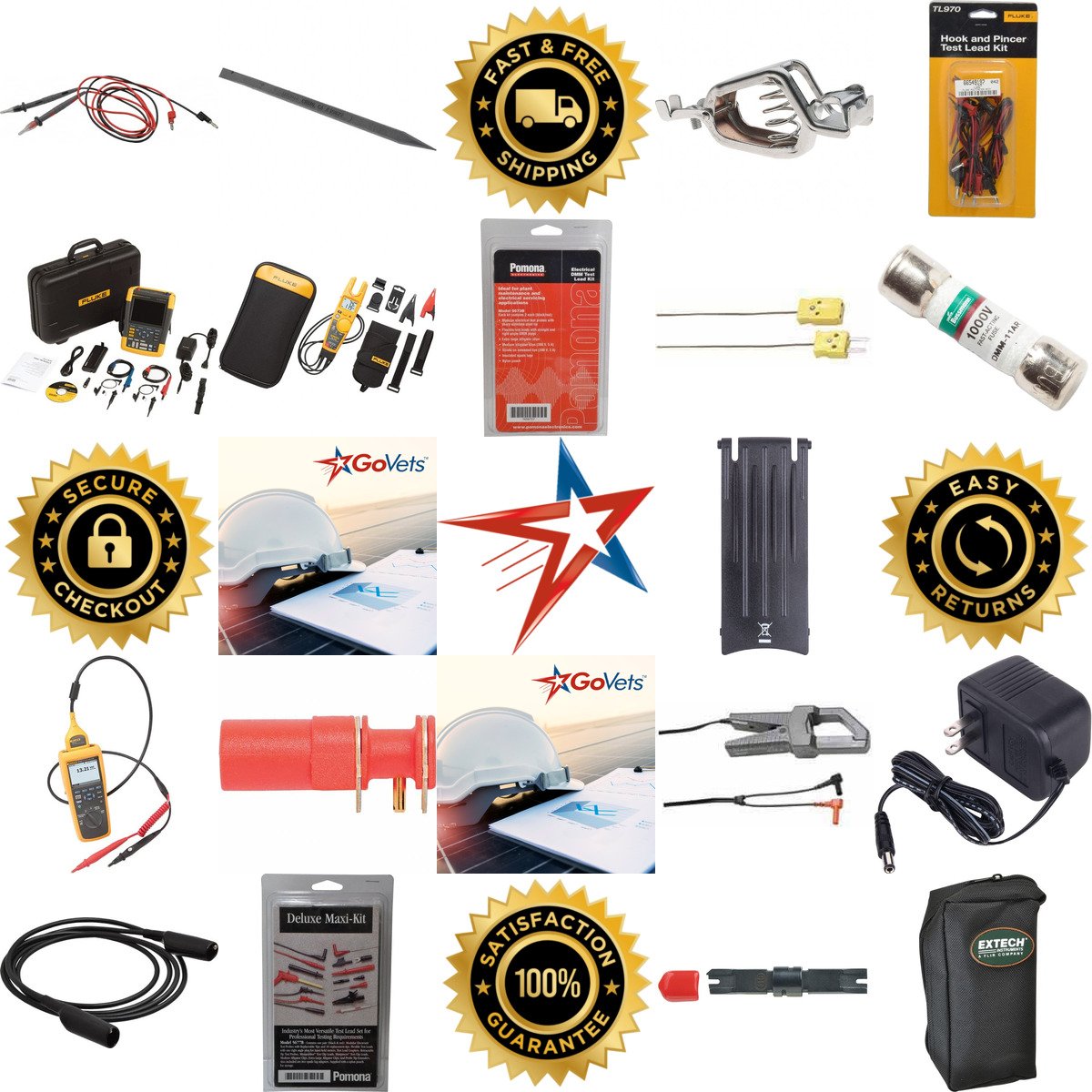 A selection of Electrical Test Equipment Accessories products on GoVets