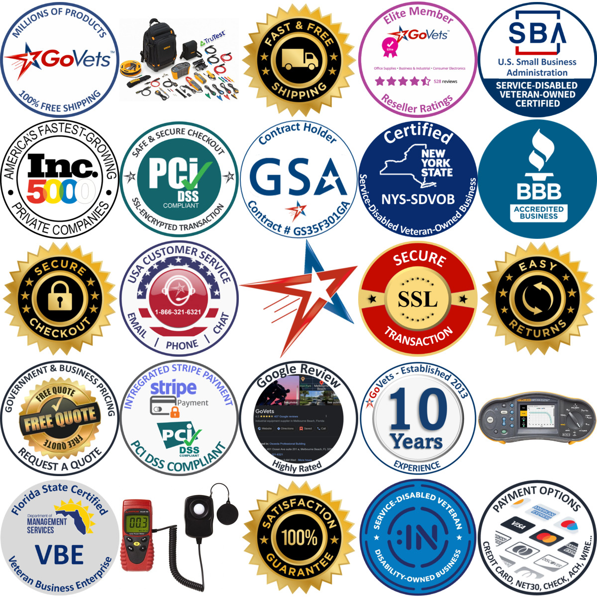 A selection of Solar Power Meters and Analyzers products on GoVets