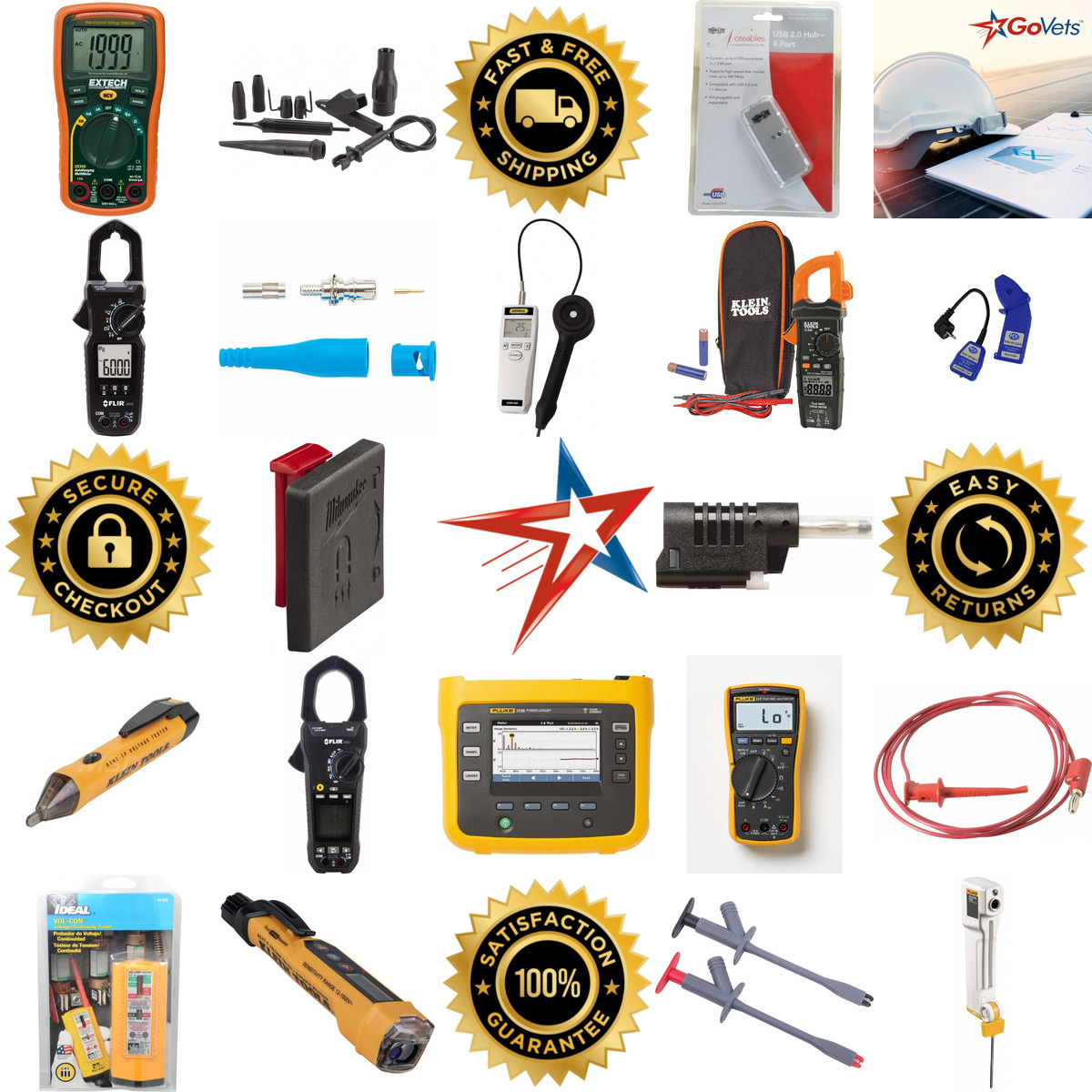 A selection of Electrical Test and Measurement Equipment products on GoVets