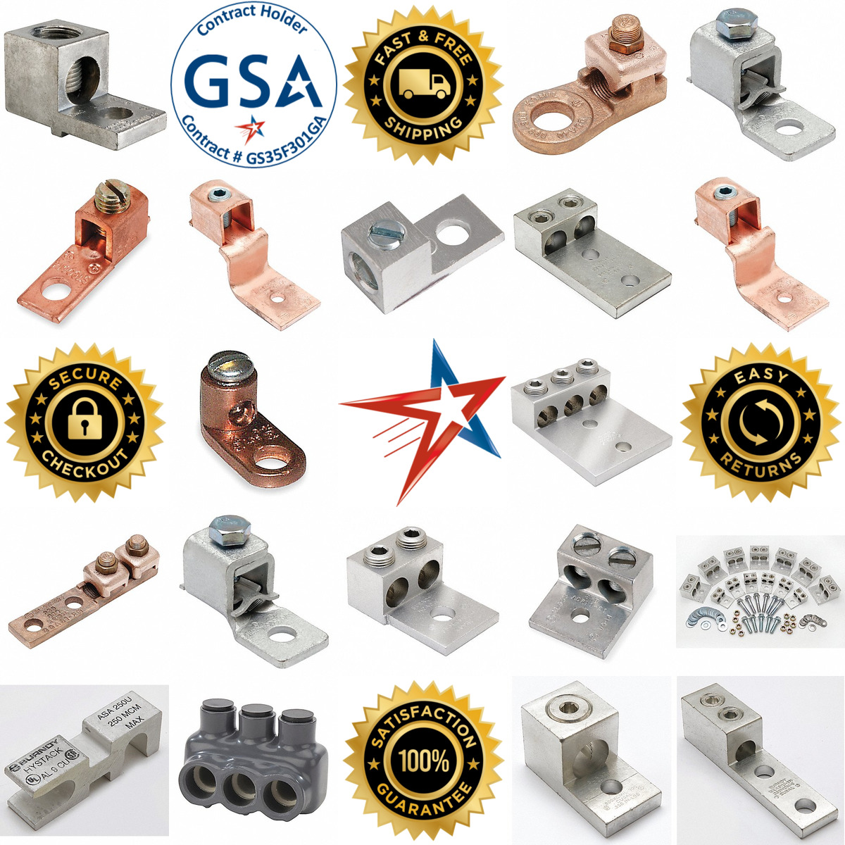 A selection of Mechanical Connectors products on GoVets
