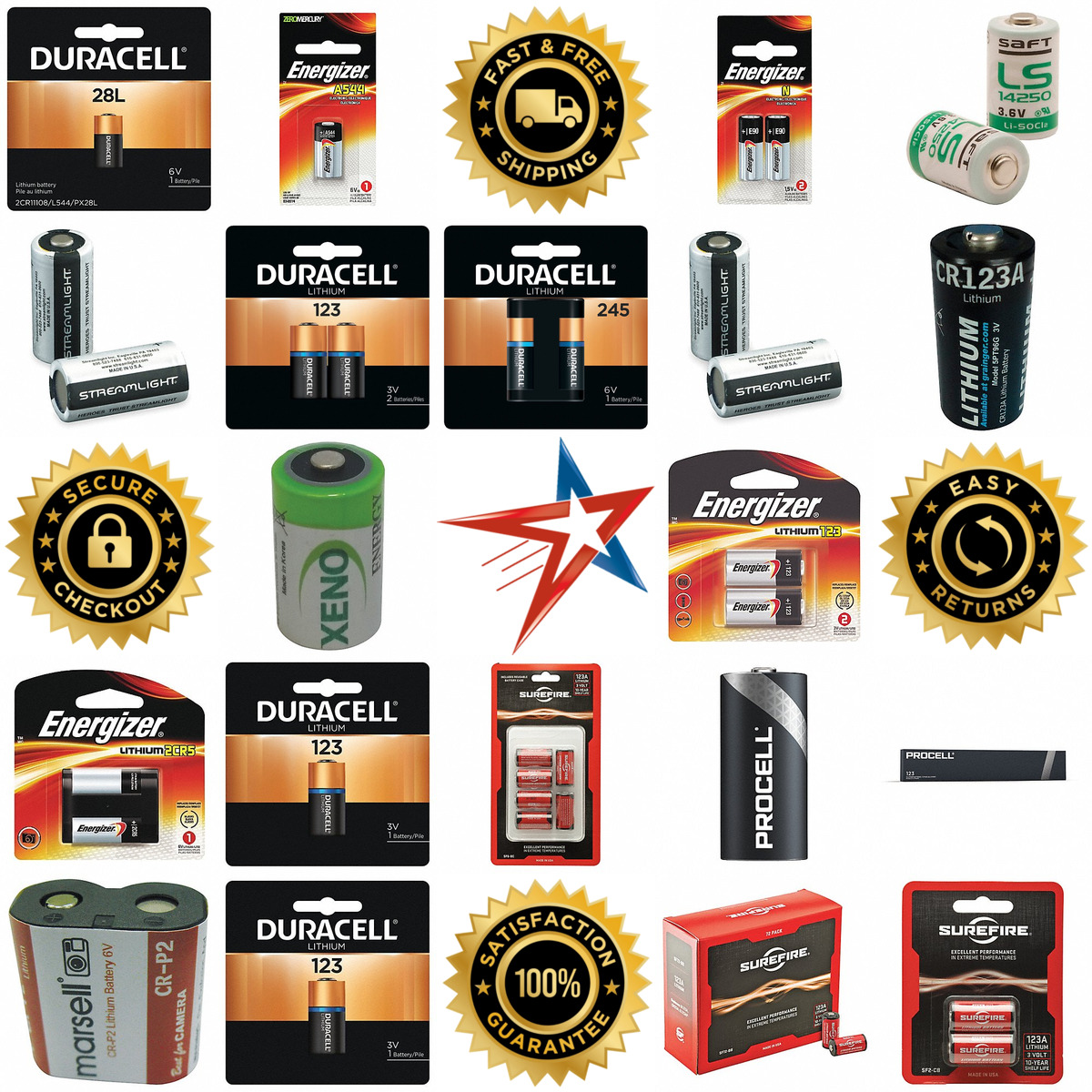 A selection of Disposable Specialty Batteries products on GoVets