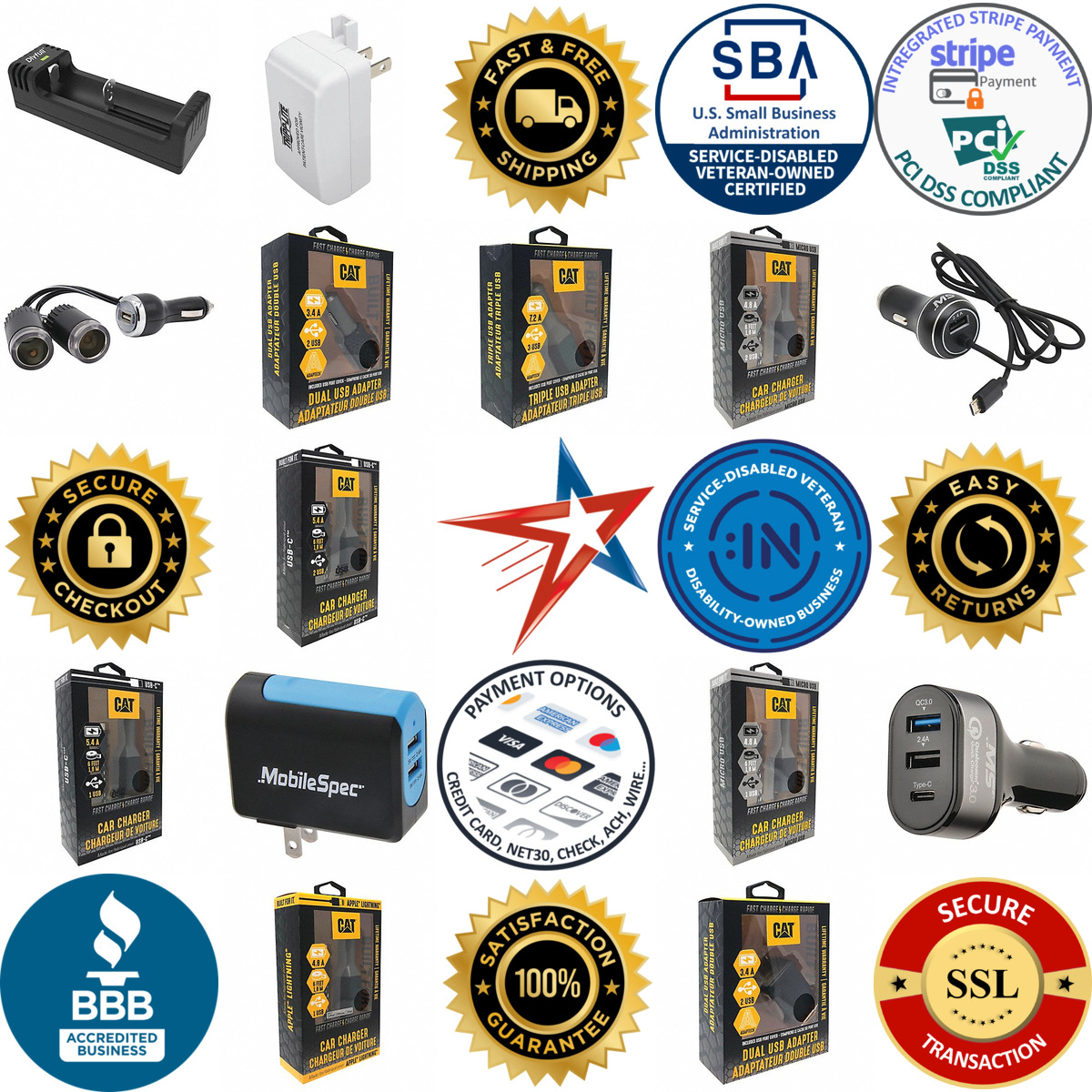 A selection of Usb Chargers products on GoVets
