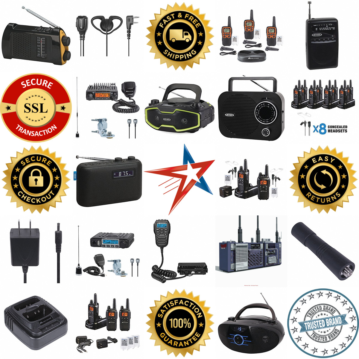 A selection of Radios products on GoVets