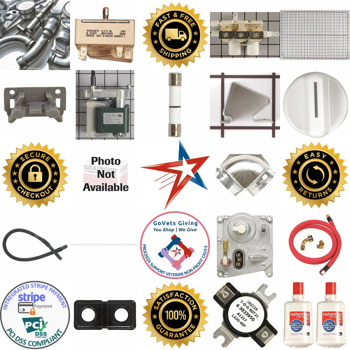 A selection of Replacement Parts products on GoVets