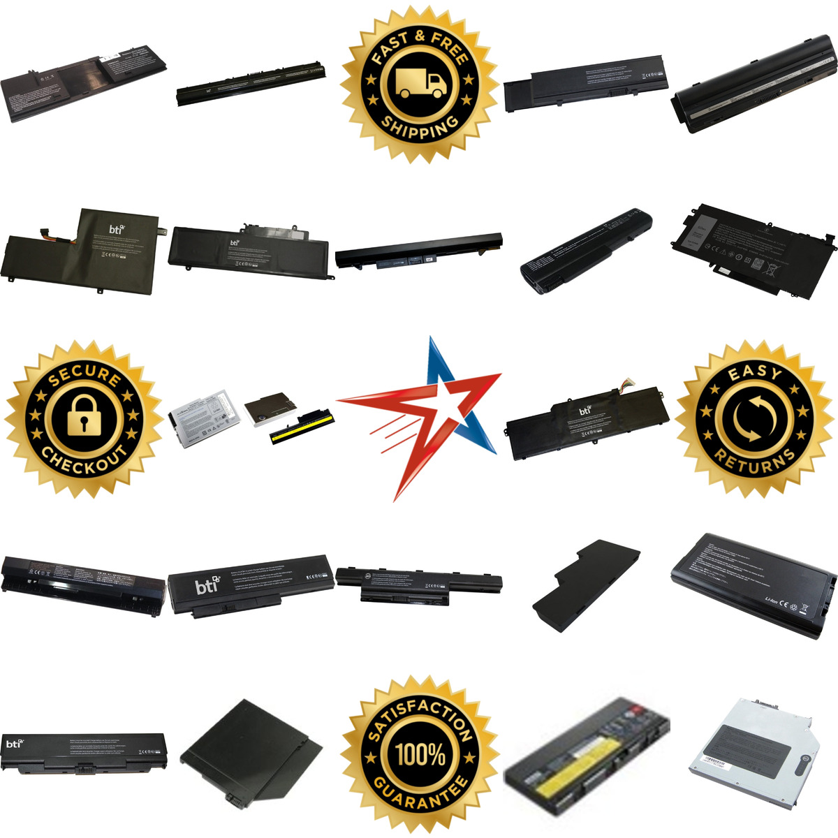 A selection of Laptop Replacement Batteries products on GoVets