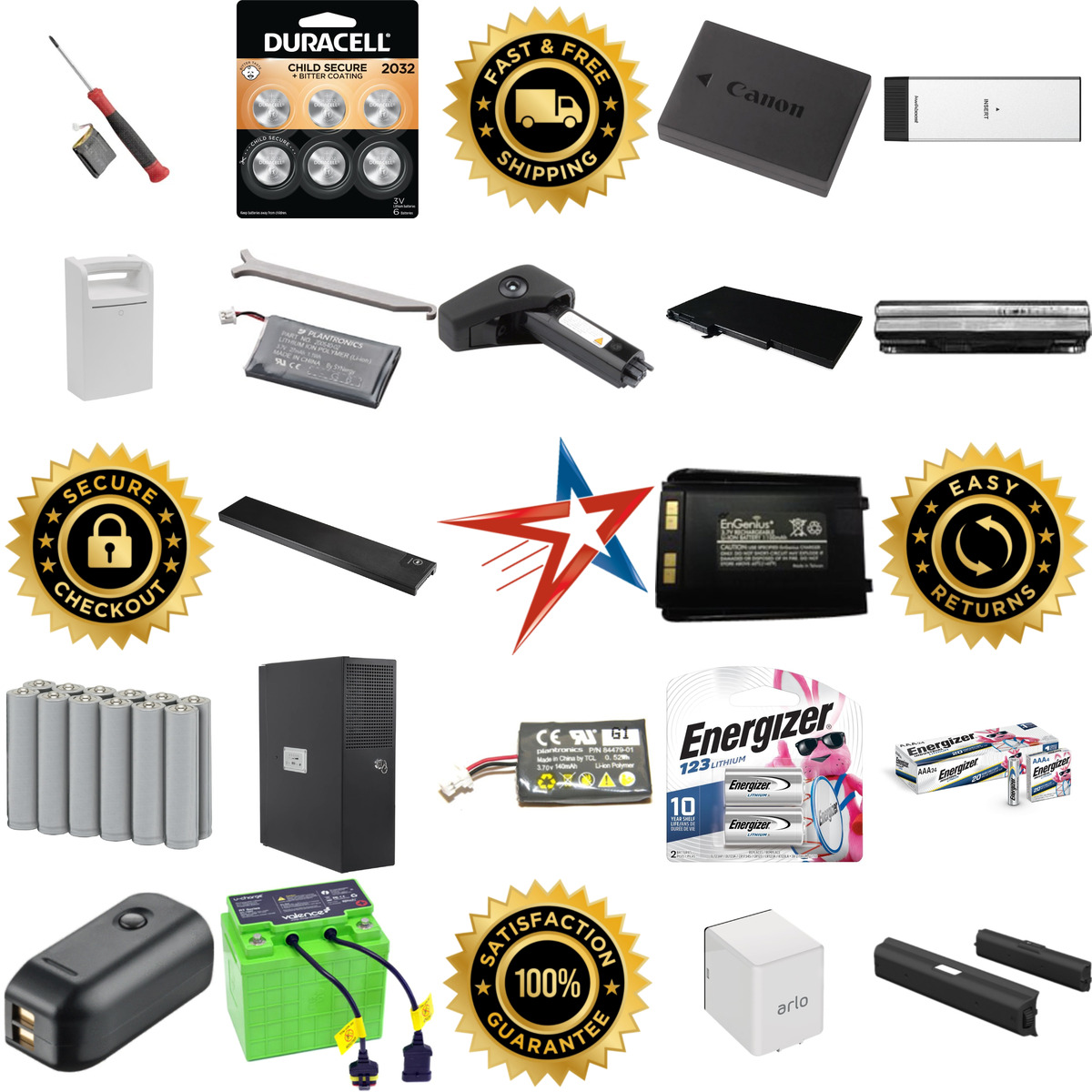 A selection of Lithium Batteries products on GoVets