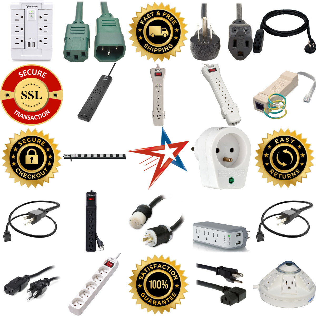 A selection of Power and Surge Protectors products on GoVets