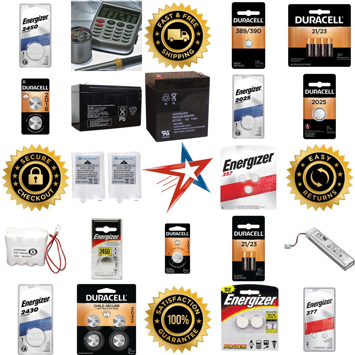 A selection of Watch Calculator and Specialty Batteries products on GoVets