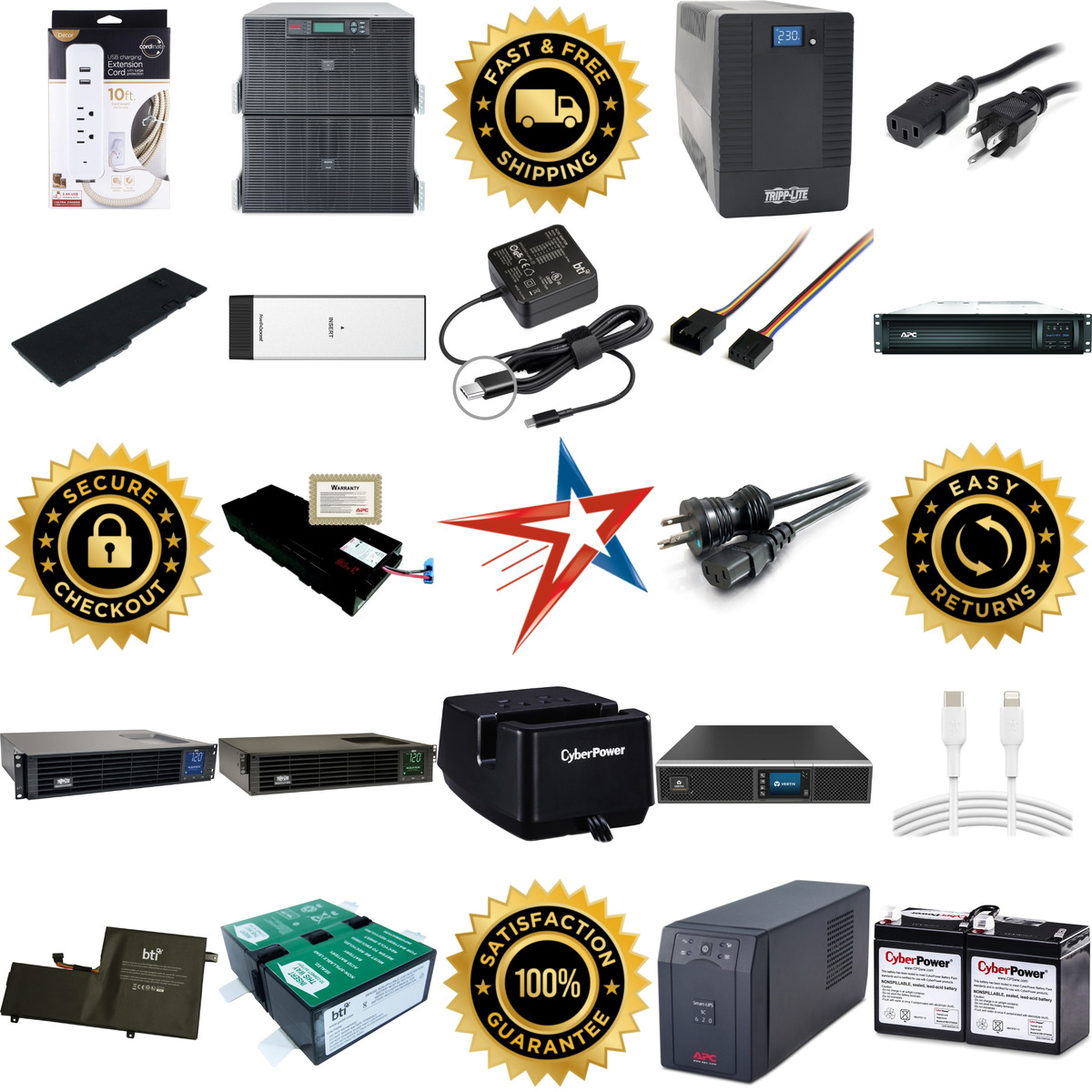 A selection of Batteries and Power Protection products on GoVets