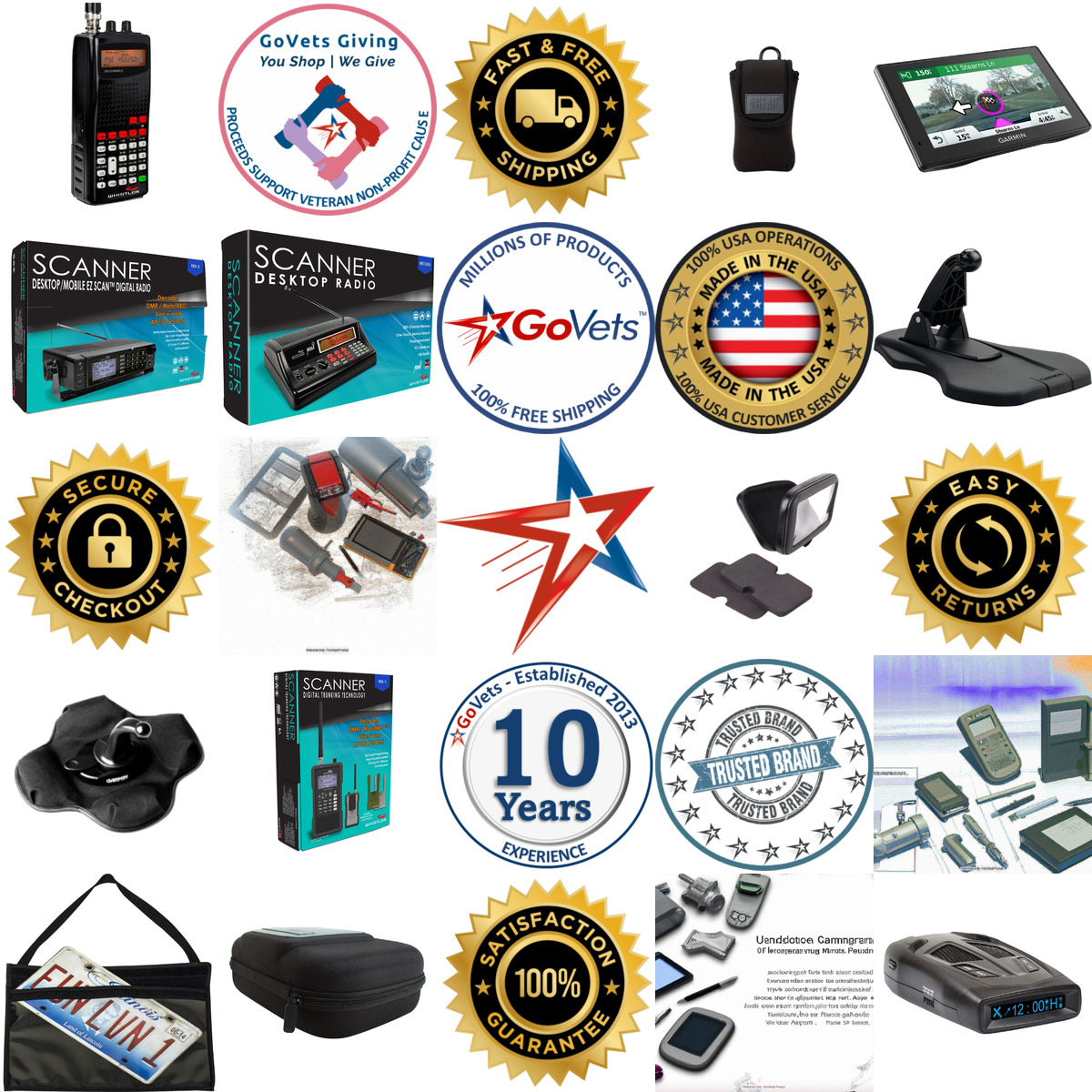 A selection of Car Electronics and Gps products on GoVets