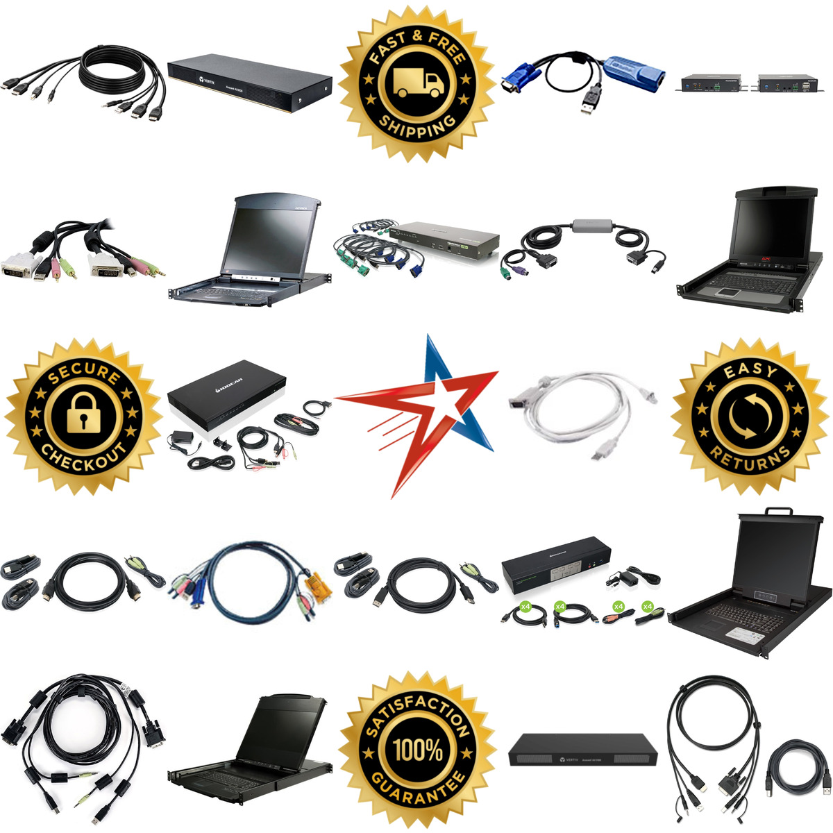 Millions of Products A selection of Kvm Switches and Accessories products on GoVets