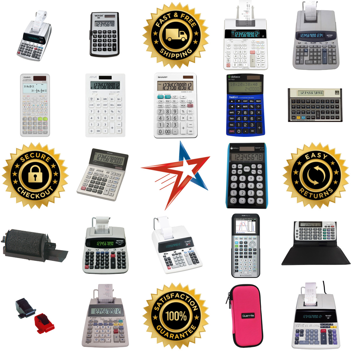 A selection of Calculators products on GoVets