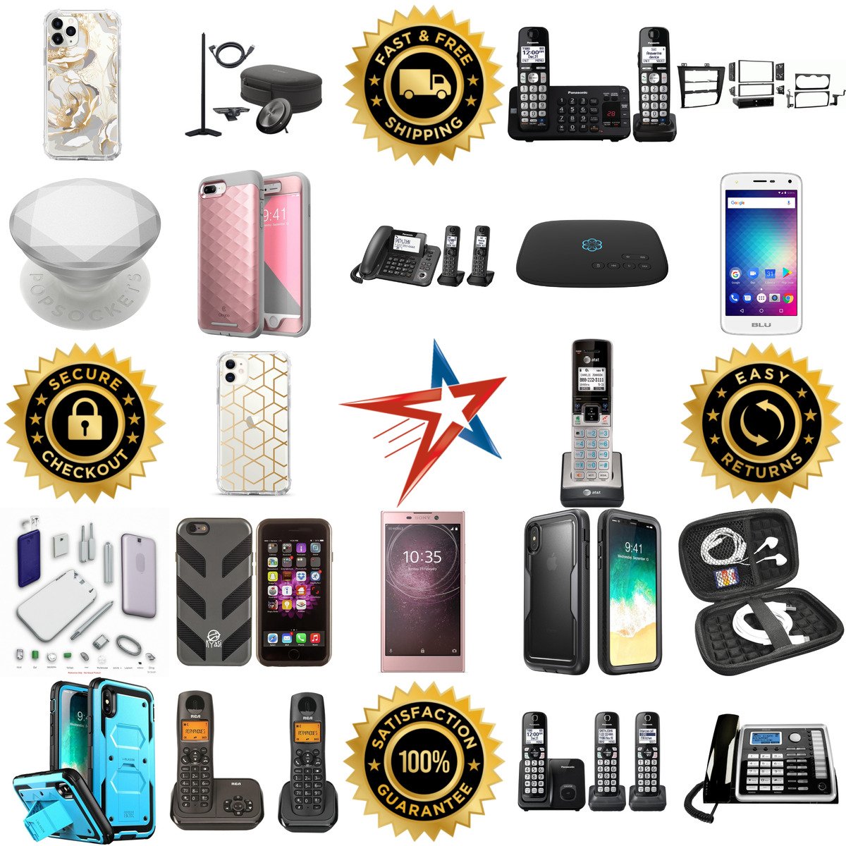 A selection of Phones and Accessories products on GoVets