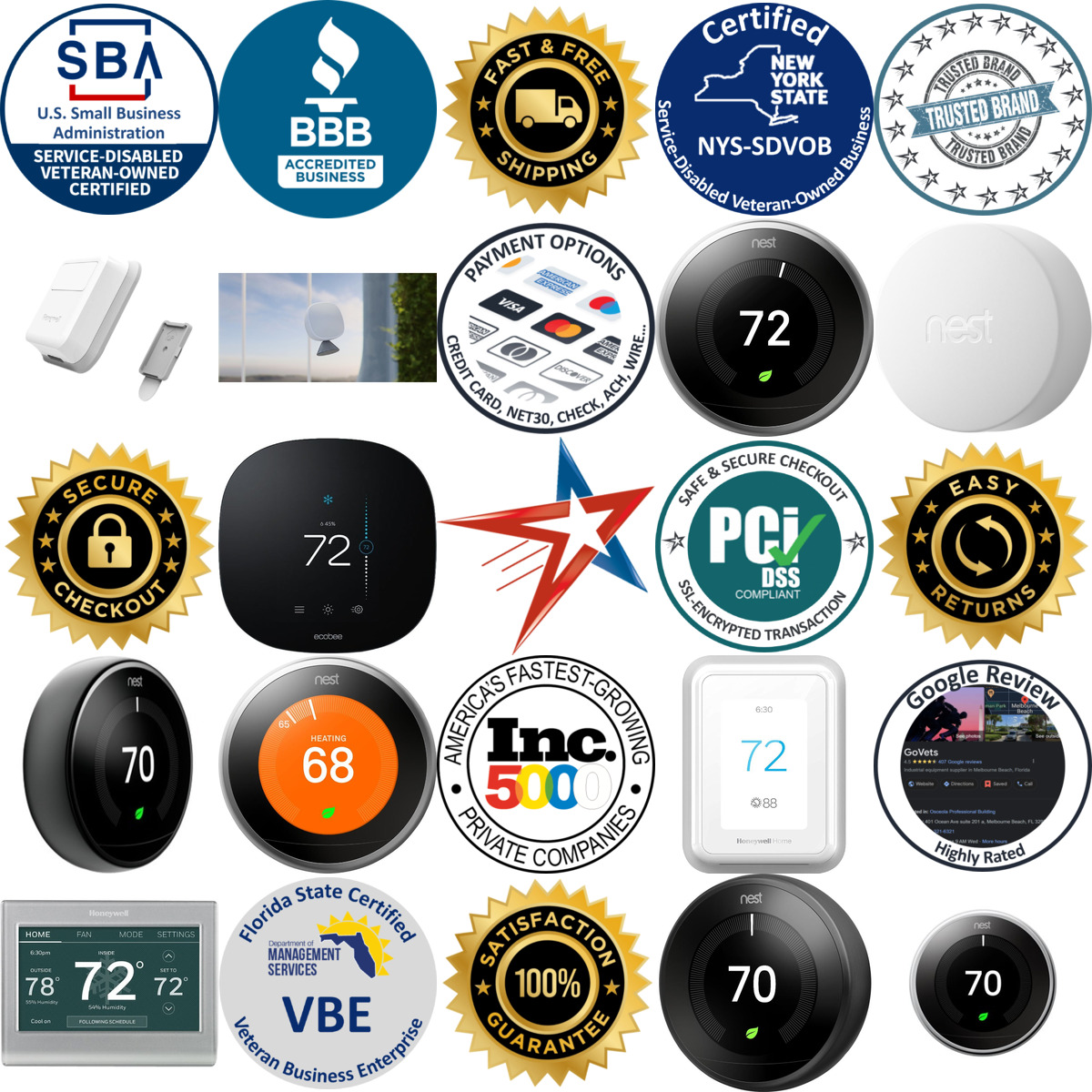 Millions of Products A selection of Energy Management products on GoVets