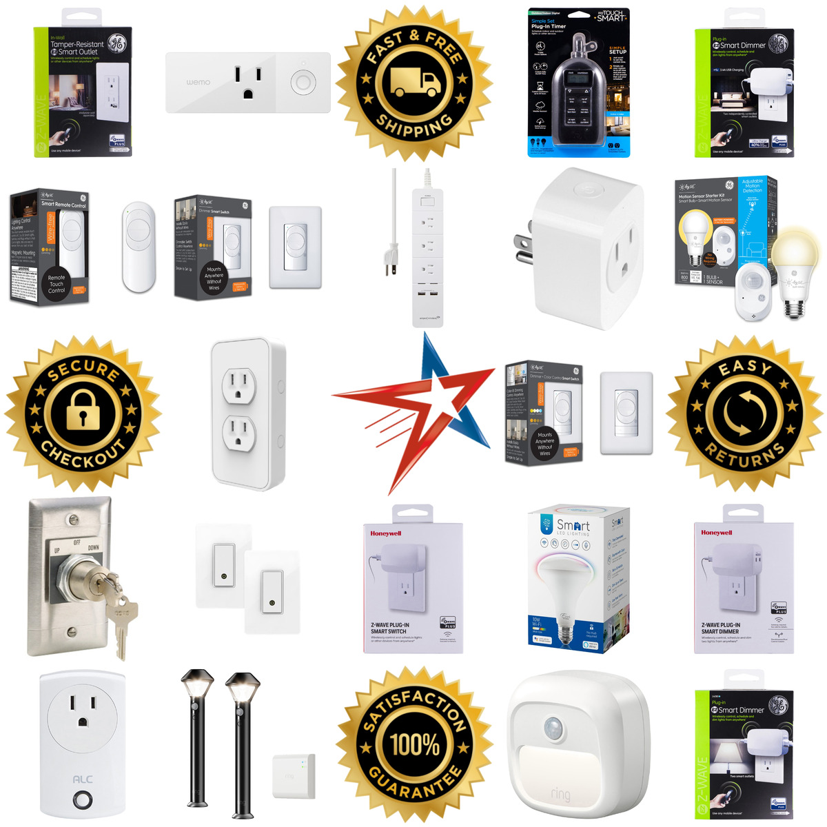 Millions of Products A selection of Smart Lighting products on GoVets