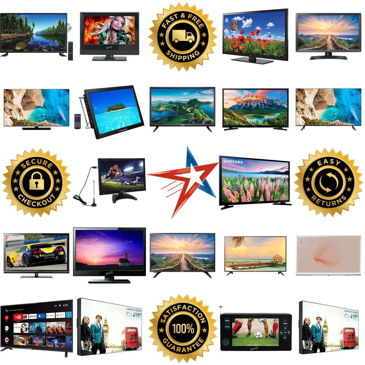 A selection of Tvs products on GoVets