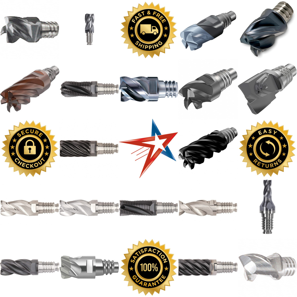 A selection of End Mill Heads products on GoVets