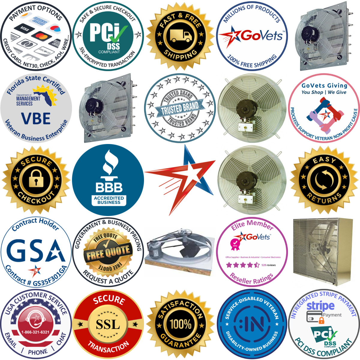 Millions of Products A selection of Tpi products on GoVets