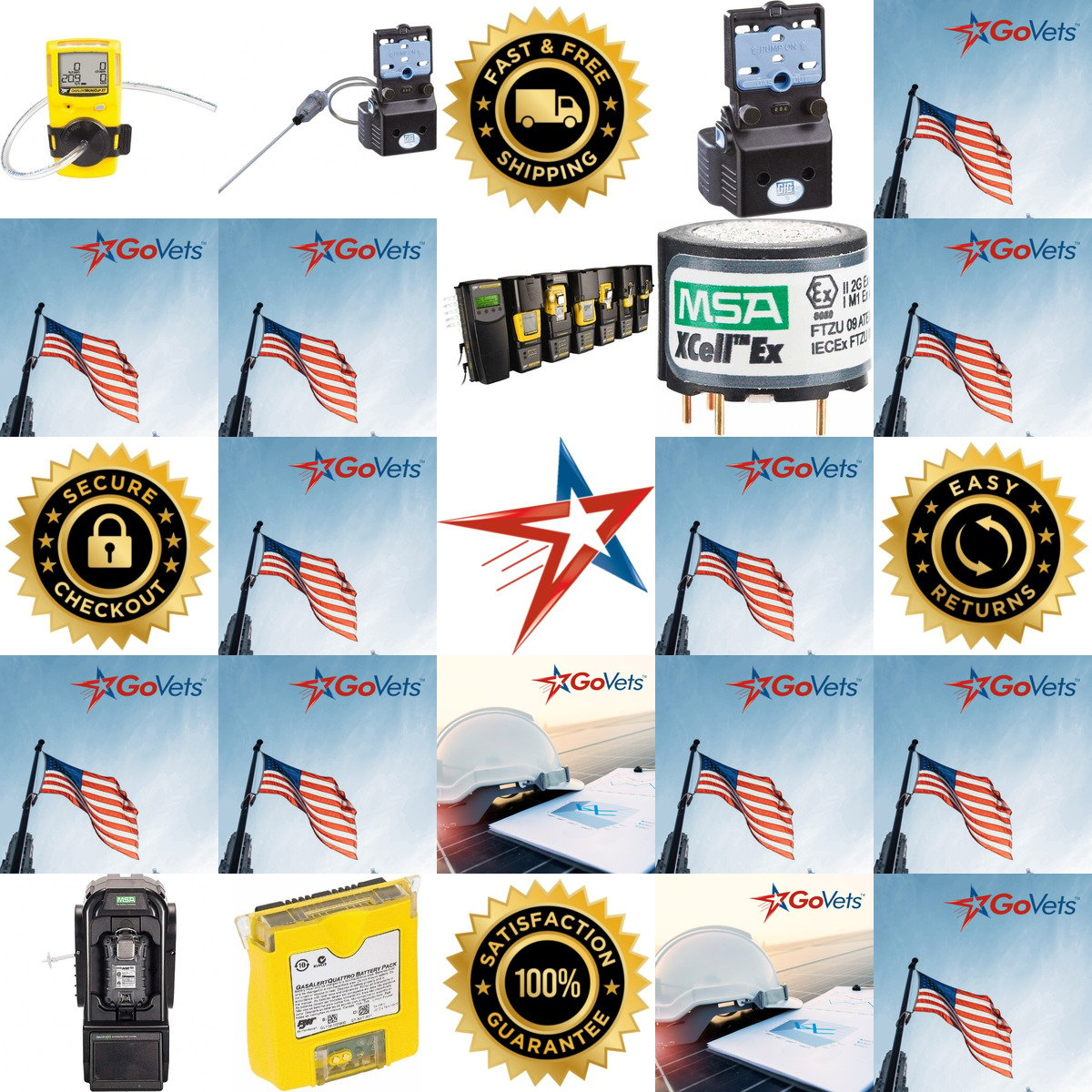 A selection of Gas Detector Parts and Accessories products on GoVets