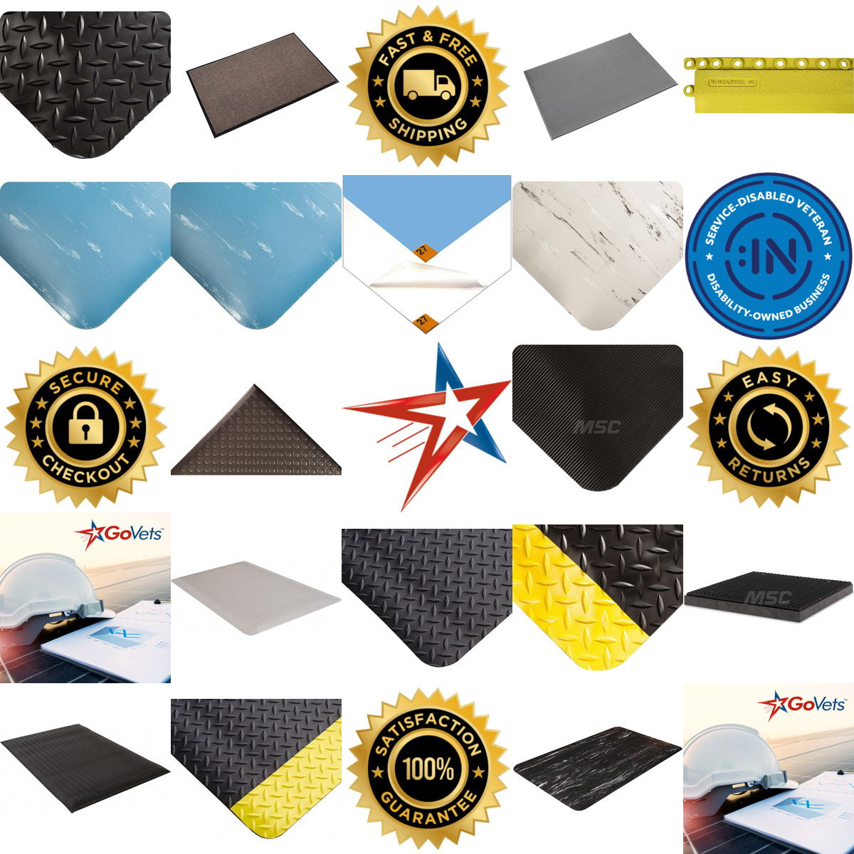 A selection of Matting products on GoVets