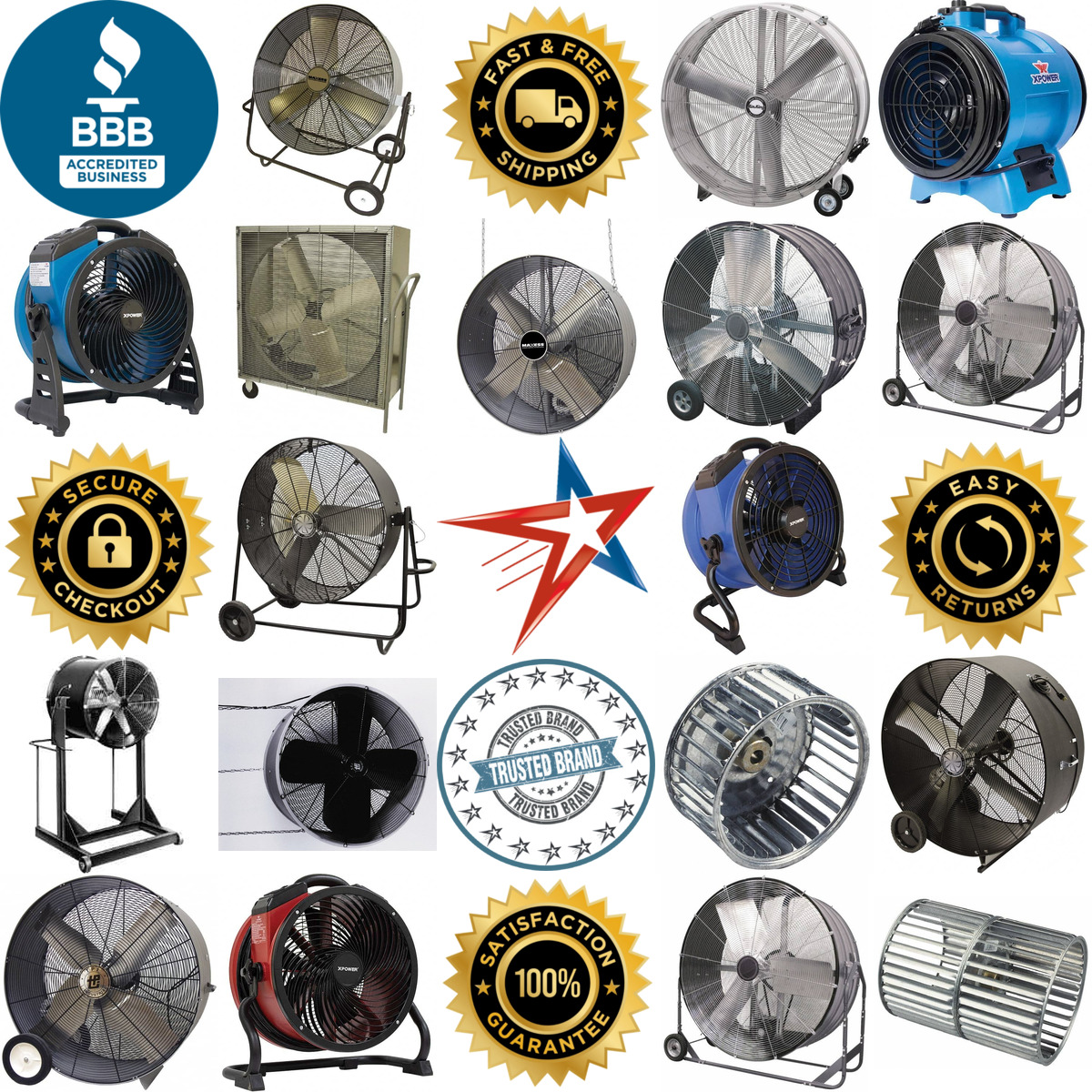 A selection of Blower Fans products on GoVets