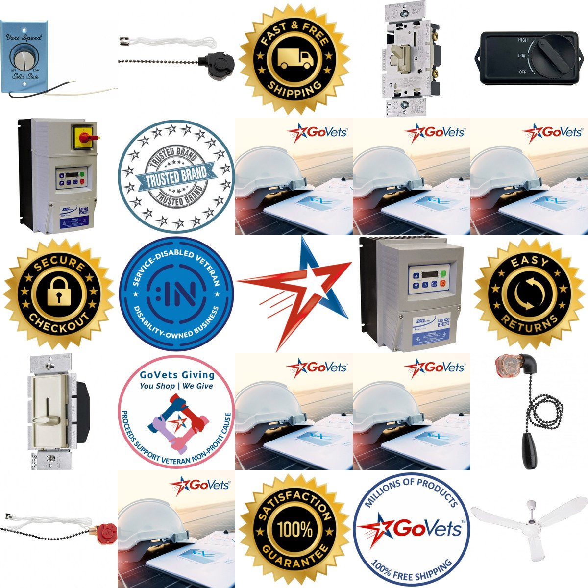 A selection of Fan Speed Controls products on GoVets