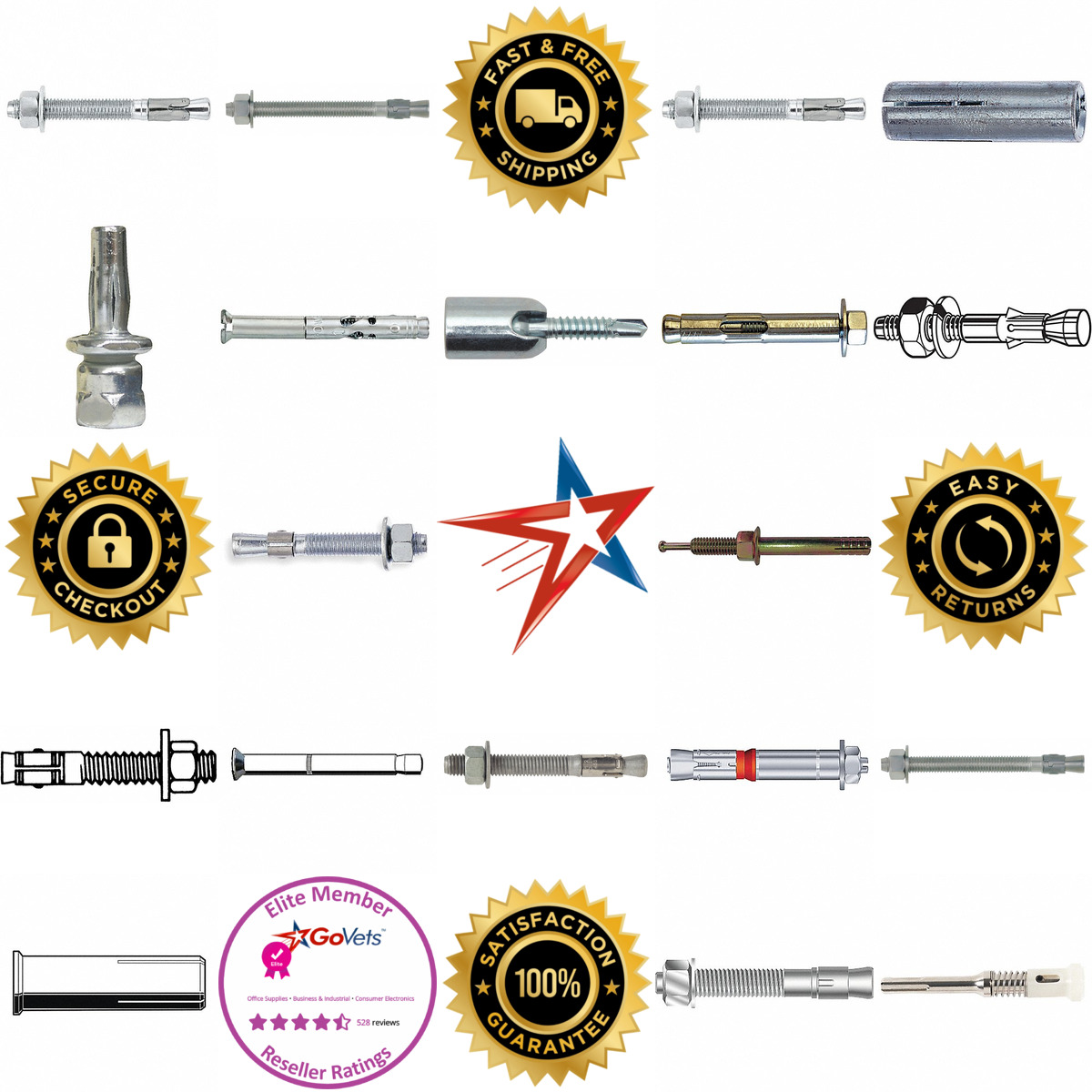 A selection of Anchors products on GoVets