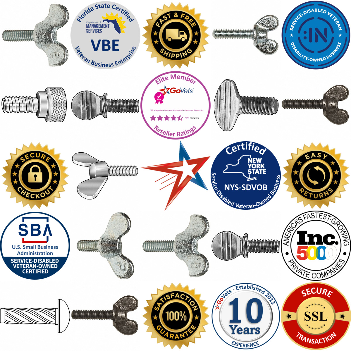 A selection of Thumb Screws products on GoVets